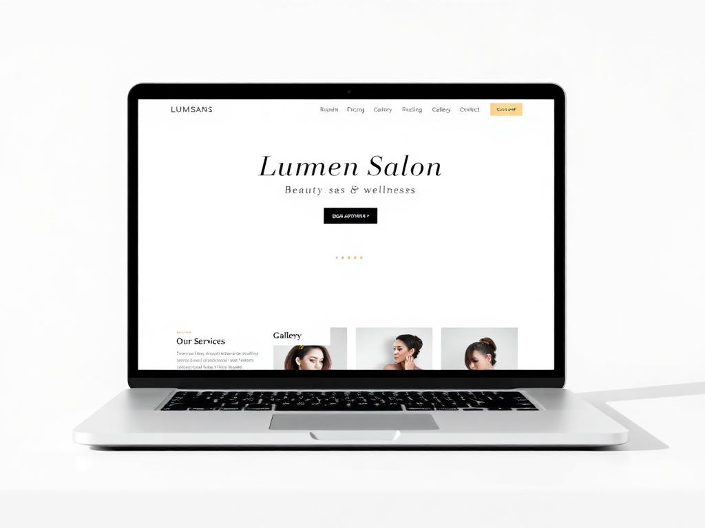 Lumen Salon — Salon & Spa website by AscendX